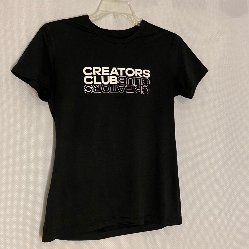 ADIDAS BLACK CREATOR SHORT SLEEVE TEE SZ M